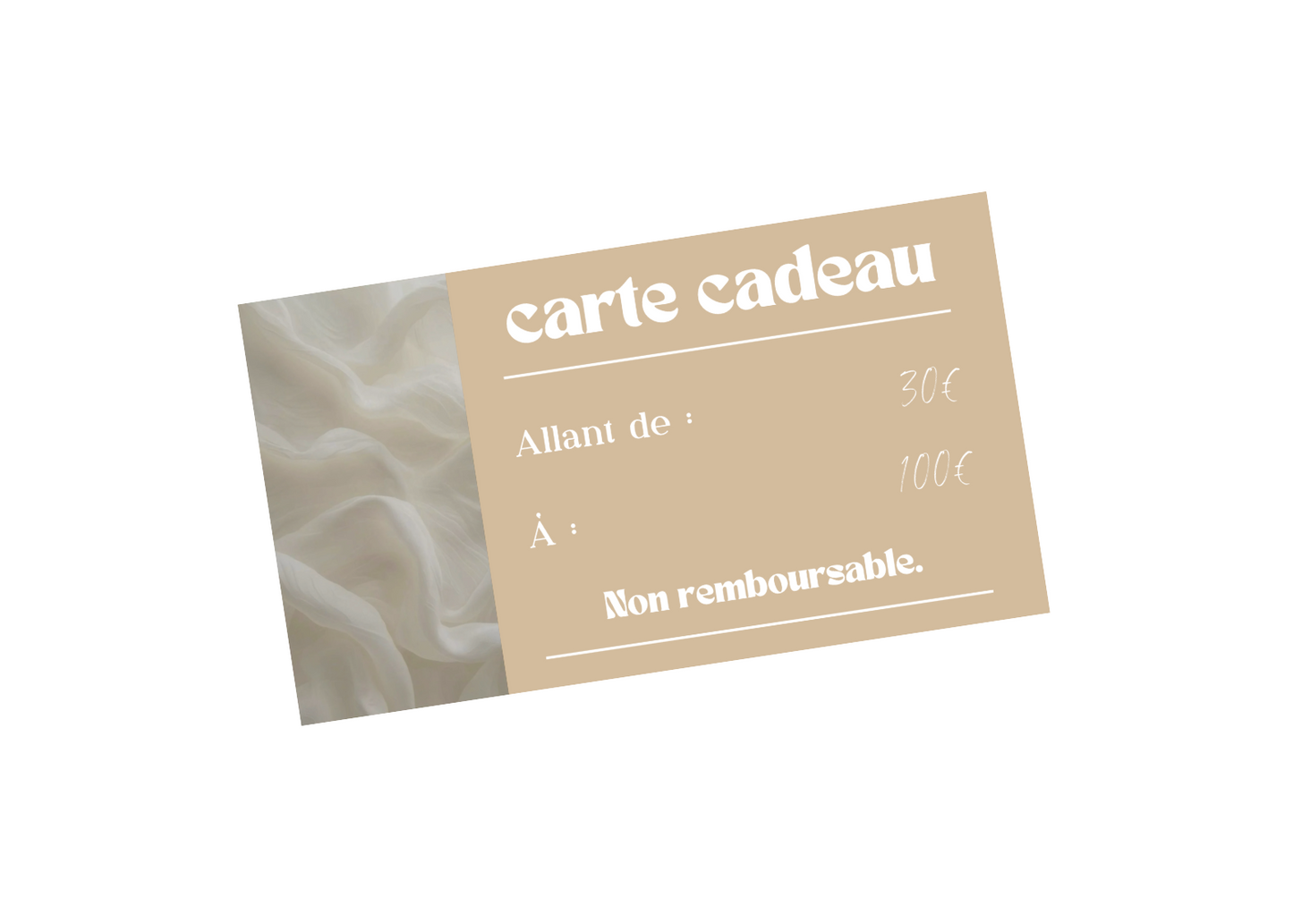 Carte cadeau Dear M.D
